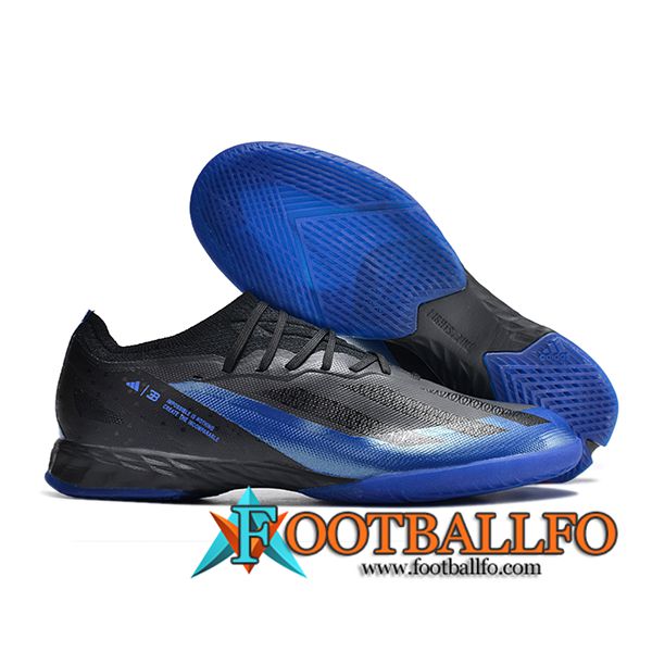 Adidas Botas De Fútbol X CRAZYFAST.1 IC BOOTS Negro/Azul