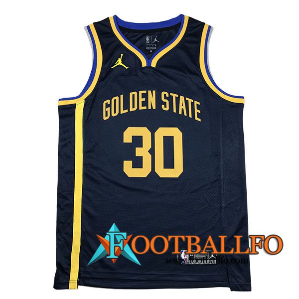 Camisetas Golden State Warriors (CURRY #30) 2024/25 Azul Oscuro