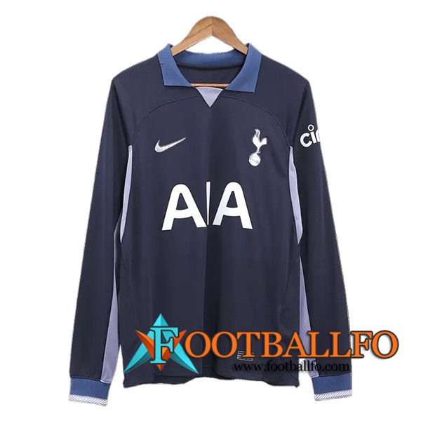 Camisetas De Futbol Tottenham Hotspurs Segunda Manga Largas 2023/2024