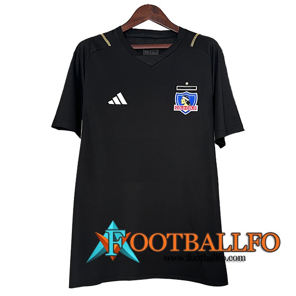 Camiseta Entrenamiento Colo-Colo Negro 2024/2025