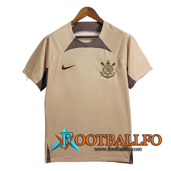 Camiseta Entrenamiento Corinthians Marrón 2024/2025