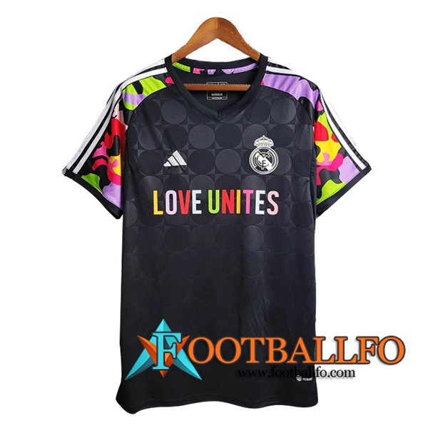 Camiseta Entrenamiento Real Madrid Negro 2024/2025