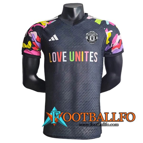 Camiseta Entrenamiento Manchester United Gris Oscuro 2024/2025