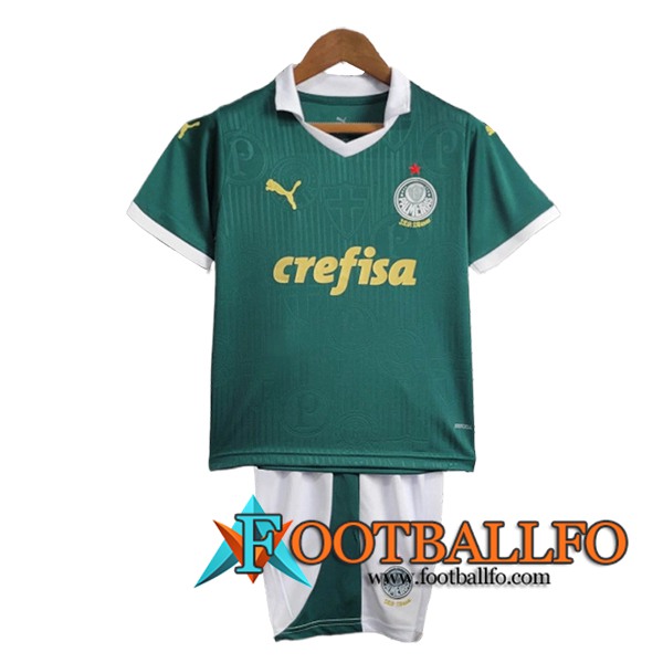 Camisetas De Futbol Palmeiras Ninos Primera 2024/2025