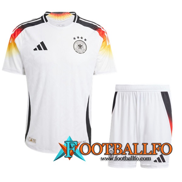 Camisetas Futbol Alemania Primera + Cortos UEFA Euro 2024