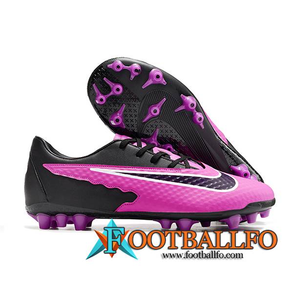 Nike Botas De Fútbol Phantom GX Academy AG Violeta/Negro