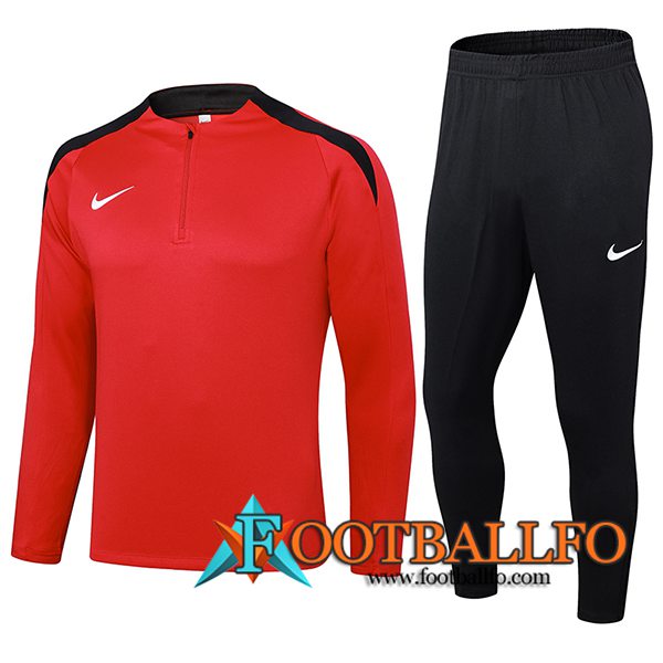 Chandal Equipos De Futbol Nike Rojo/Negro 2024/2025