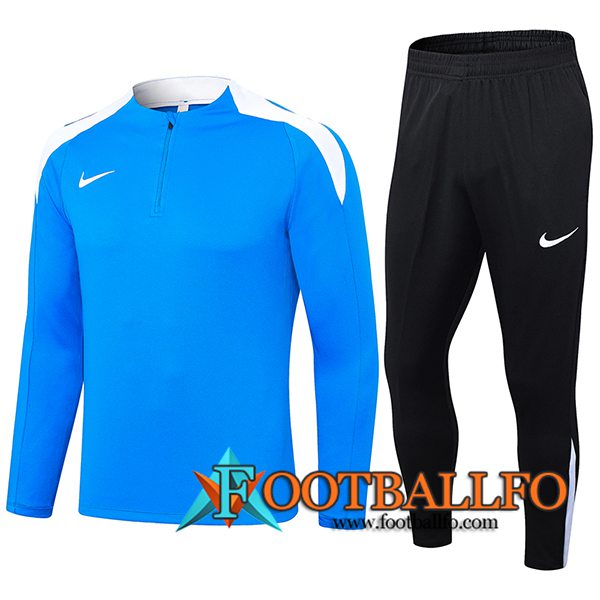 Chandal Equipos De Futbol Nike Azul/Blanco/Negro 2024/2025