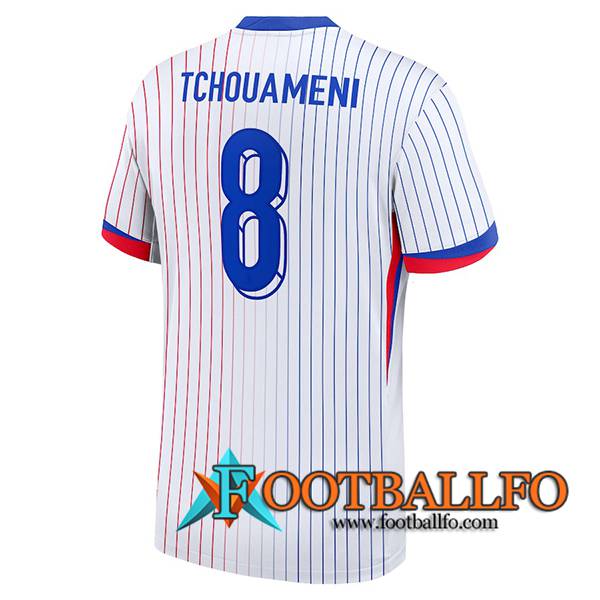 Camiseta Equipo Nacional Francia (TCHOUAMENI #8) 2024/2025 Segunda