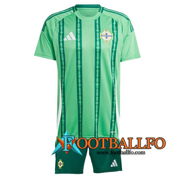Camisetas De Futbol Irlanda del norte Ninos Primera 2024/2025