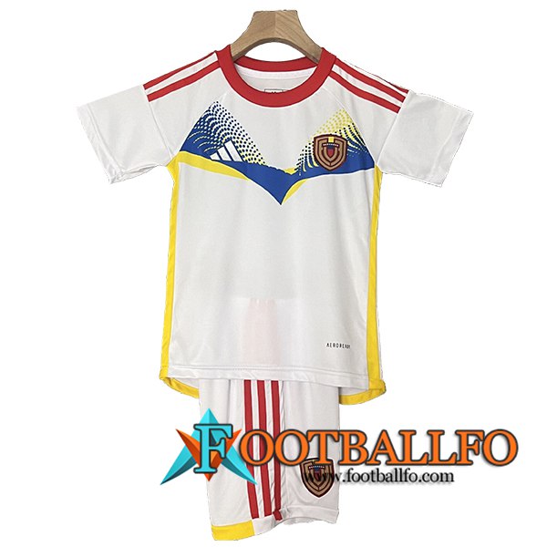 Camisetas De Futbol Venezuela Ninos Segunda 2024/2025