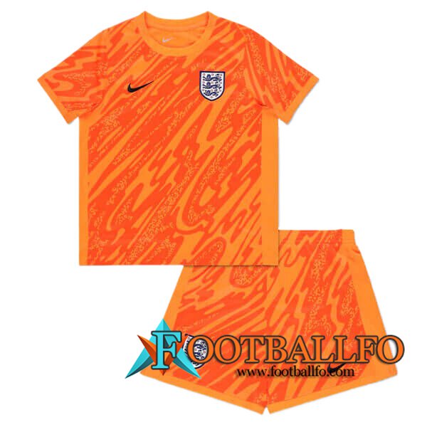Camisetas De Futbol Inglaterra Ninos Portero UEFA Euro 2024