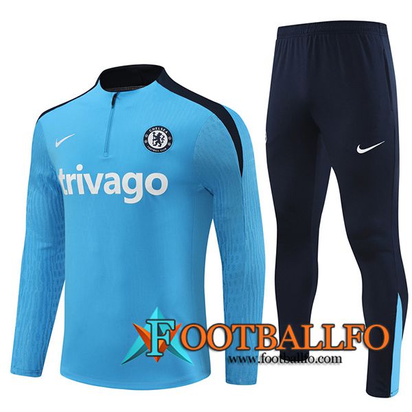 Chandal Equipos De Futbol FC Chelsea Azul/Negro 2024/2025