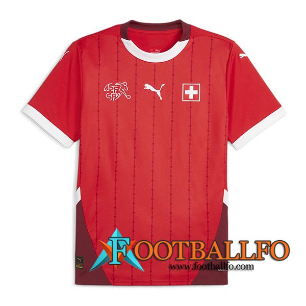 Camisetas De Futbol Suiza Primera UEFA Euro 2024