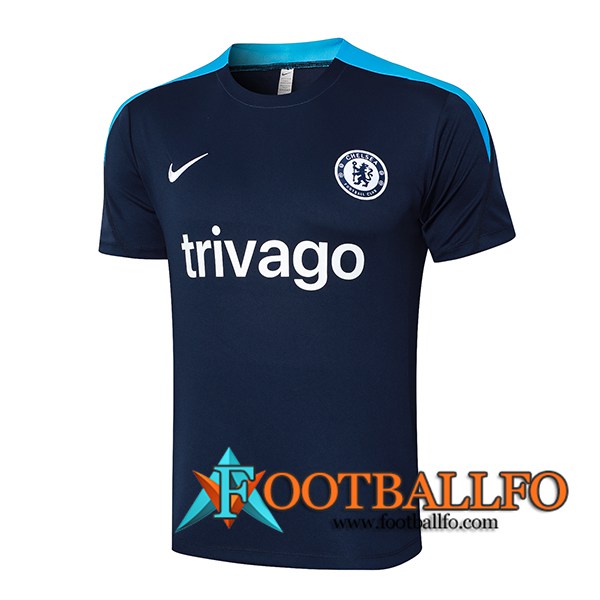 Camiseta Entrenamiento FC Chelsea Azul Oscuro 2024/2025