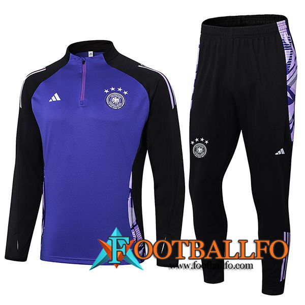 Chandal Equipos De Futbol Alemania Violeta/Negro 2024/2025