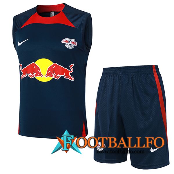 Camiseta Entrenamiento sin mangas RB Leipzig Azul/Rojo 2024/2025