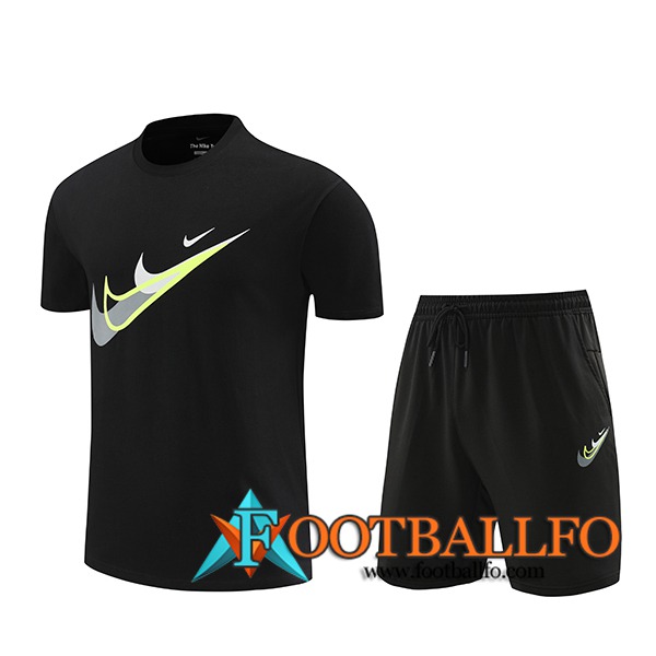 Camiseta Entrenamiento Nike Negro/Amarillo 2024/2025