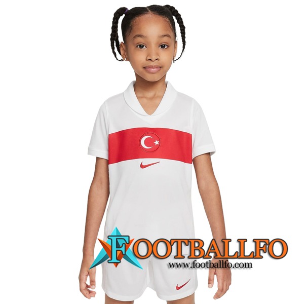 Camisetas De Futbol Turquía Ninos Primera UEFA Euro 2024