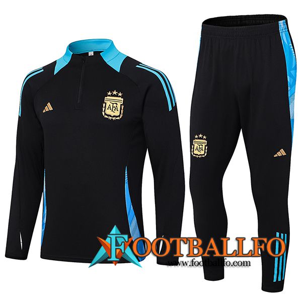 Chandal Equipos De Futbol Argentina Negro/Azul 2024/2025