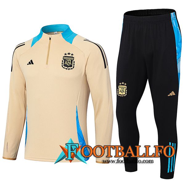 Chandal Equipos De Futbol Argentina Amarillo/Azul 2024/2025