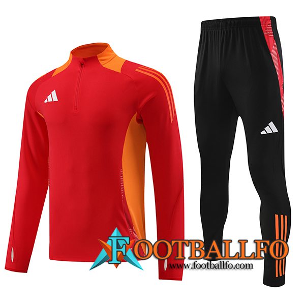 Chandal Equipos De Futbol Adidas Rojo/Naranja 2024/2025 -02