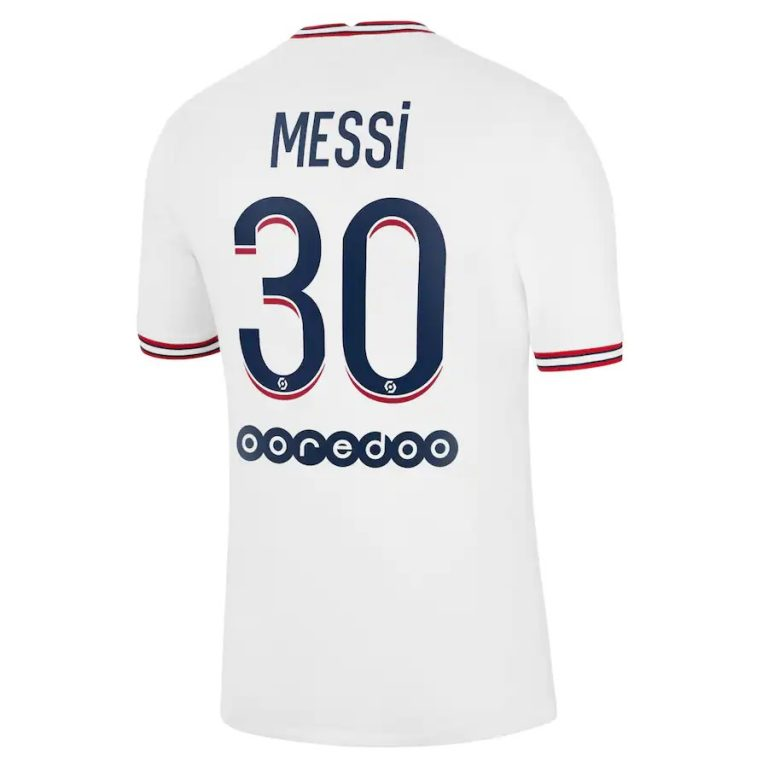 Camiseta Futbol PSG Jordan (Messi 30) Fourth 2021/2022