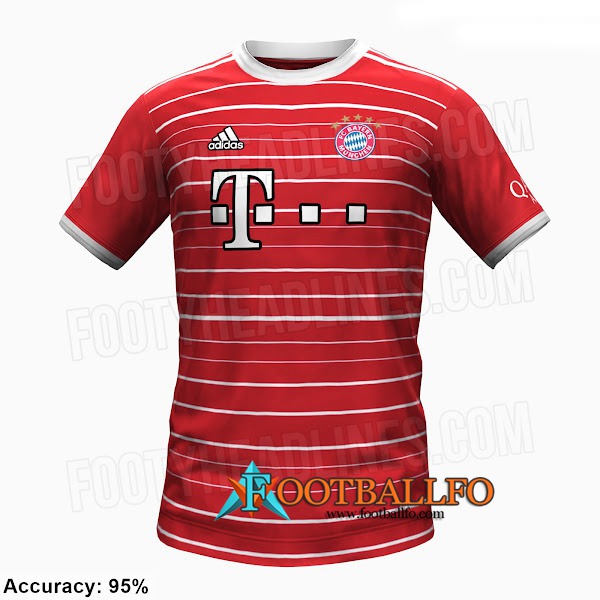 Camiseta Futbol Bayern Munich Titular Leaked Versio 2022/2023